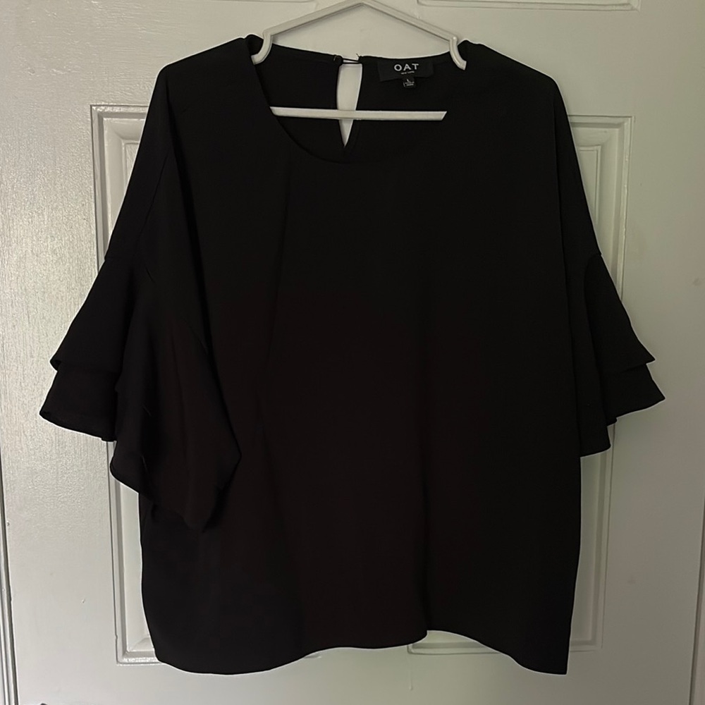 OAT Flutter Sleeve Top